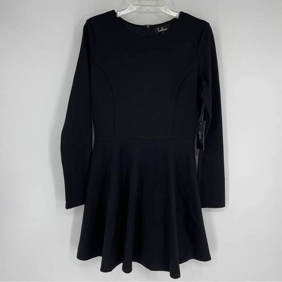 Lulus Elegant Black Long Sleeve Dress - Picture 4 of 11